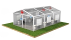 Clear span medical shelter for emergency3