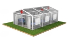 Clear span medical shelter for emergency4