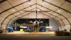 Large TFS Curve Tent For Aircraft Hangar2